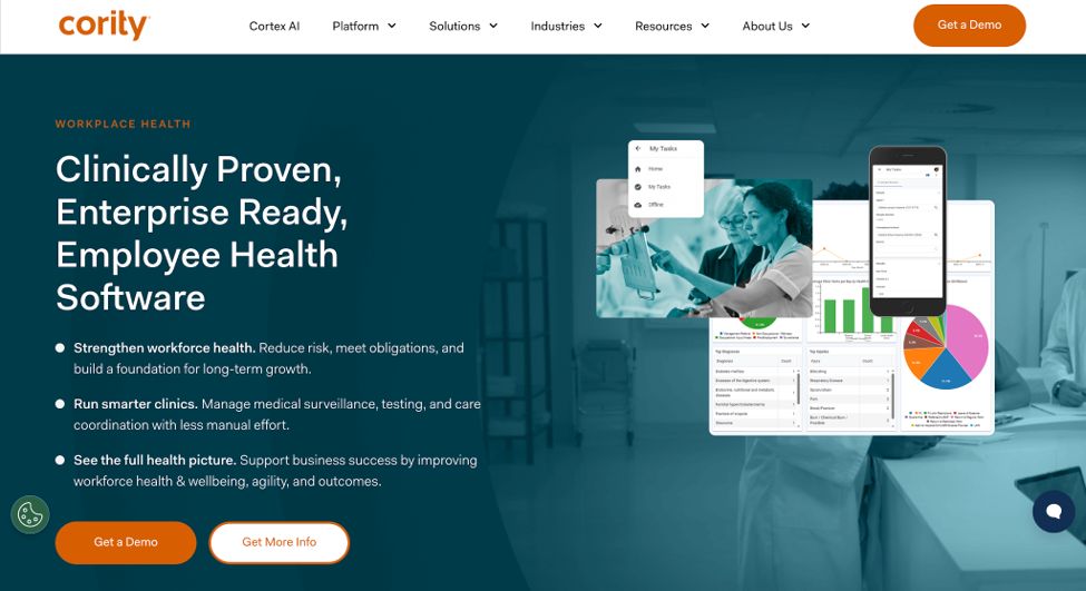 Cority employee health management platform